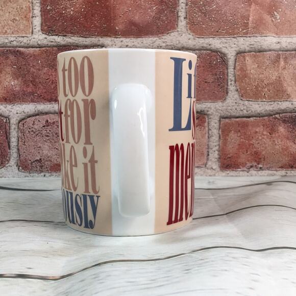 Konitz Mug Life is Too Short for Men to Take it Seriously - Picture 2 of 7